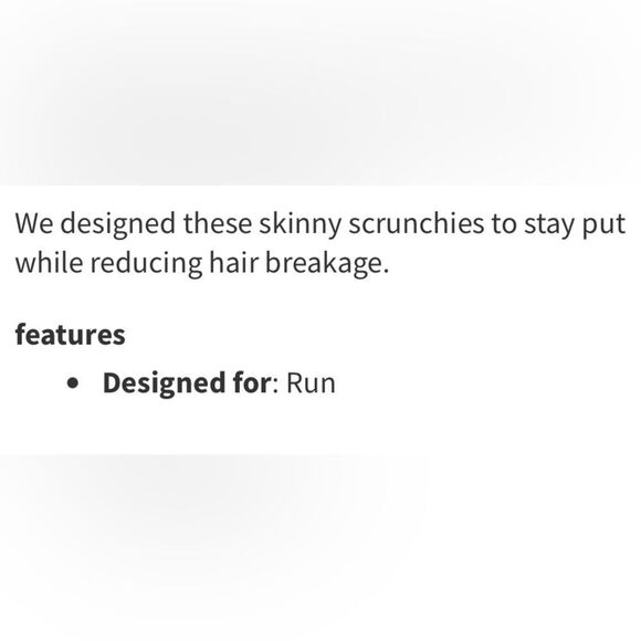 Lululemon Skinny Scrunchie 6 Pack Artifact Pastel Blue Vintage Plum White Opal…. - Picture 4 of 9